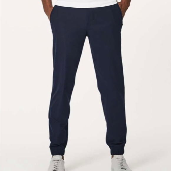 RARE Lululemon Warpcity Joggers Navy Blue